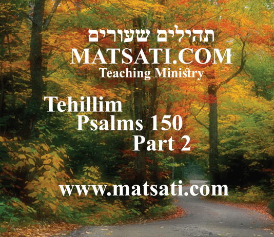 Tehillim / Psalms 95  ספר תהילים צה, Part 2, Having The Strength Of Faith  And Devotion To God's Word -  Teaching Ministry